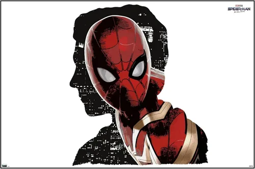 Vista 13 de Trends International Marvel Spider-Man: No Way Home - Póster de pared de espacio negativo, 14.725 x 22.375 pulgadas, versión enmarcada de madera