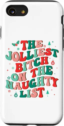 Vista 13 de Funda para iPhone 15 The Jolliest Bi, tch On The Naughty List Christmas Vacation Case
