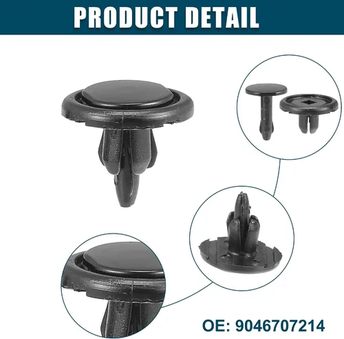 Vista 4 de ACROPIX Clips de repuesto para guardabarros para Toyota Avalon, paquete de 20, color negro
