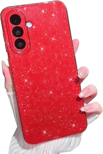 Vista 55 de MINSCOSE Funda compatible con Samsung Galaxy A14 5G, bonita funda delgada con purpurina fina, a prueba de golpes, de TPU para mujeres y niñas