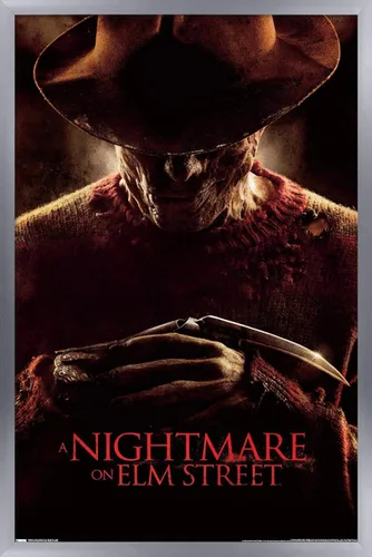 Vista 10 de Trends International A Nightmare on Elm Street - 2010 Wall Poster, 22.4L x 14.7W, Barnwood Framed Version