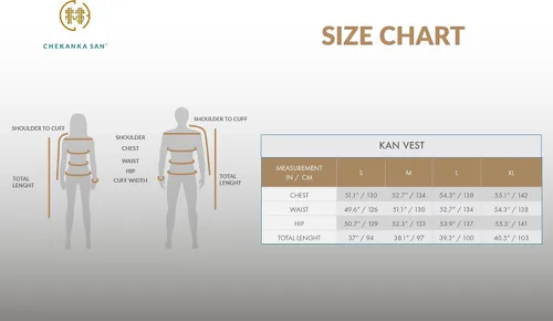 Vista 9 de CHEKANKA SAN Chaleco unisex KAN IvoryShedron Chaleco oversize de diseño mexicano con raíces étnicas