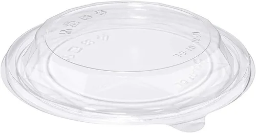 Vista 8 de Restaurantware Basic Nature - Recipientes de plástico desechables de 12 onzas, 500 cuencos de plástico para ensaladas, tapas se venden por separado