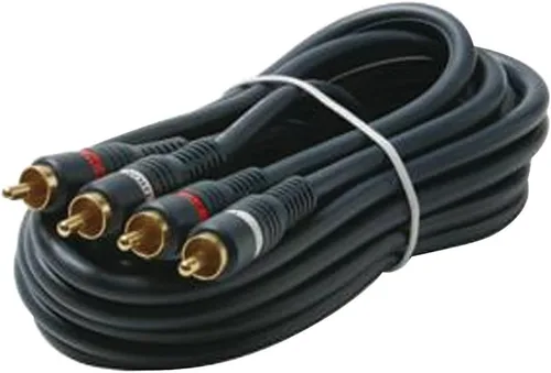 Vista 17 de STEREN Cable RCA de audio para automóvil, cables RCA, cable de subwoofer RCA, proyector de cine en casa RCA, proyector RCA, cables de audio y video