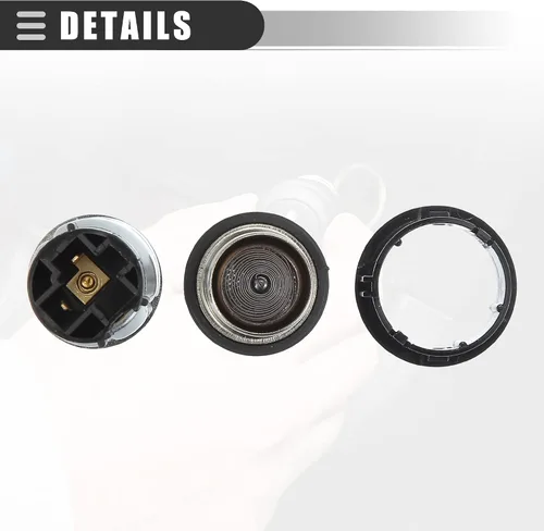 Vista 7 de Motoforti Conjunto de encendedor de cigarrillos de coche, enchufe para encendedor de cigarrillos, para Ford E-150 2009-2012, plástico