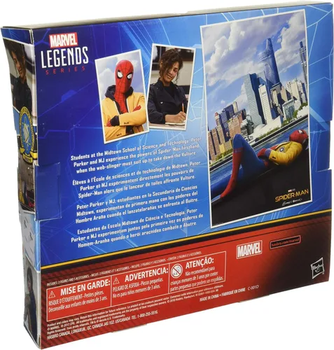 Vista 2 de Marvel Legend - Paquete de 2 Spider-Man Regreso a casa Spiderman y MJ