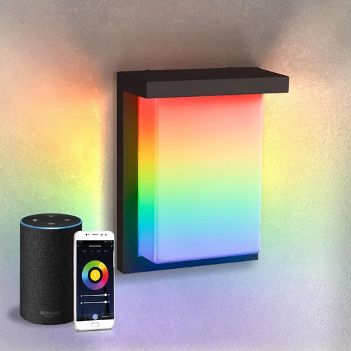 Vista 15 de ASD Lámpara LED de pared para exteriores de 8", aplique de casa para puerta delantera 3CCT, regulable, impermeable, certificada por ETL 12W