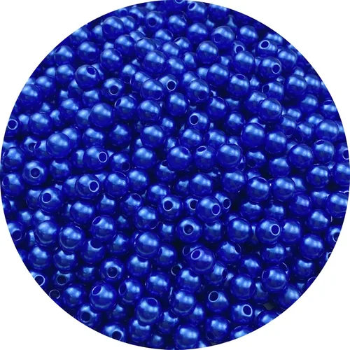Vista 34 de 4000 piezas Cuentas de perlas para manualidades 3mm Perla de resina para hacer joyas Cuentas de perlas redondas a granel con agujero para collares