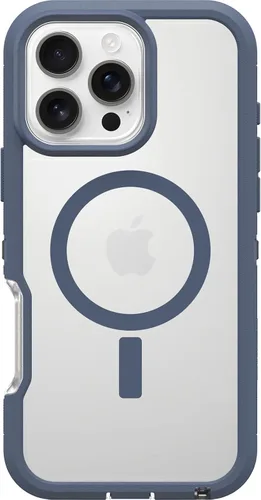 Vista 14 de OtterBox Funda transparente para iPhone 16 Defender Series XT - Azul claro