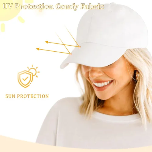 Vista 6 de Gorra de béisbol con extensiones de cabello, peluca ajustable, gorra corta y recta de 14 pulgadas, peluca sintética para mujer, rubio ceniza mezcla