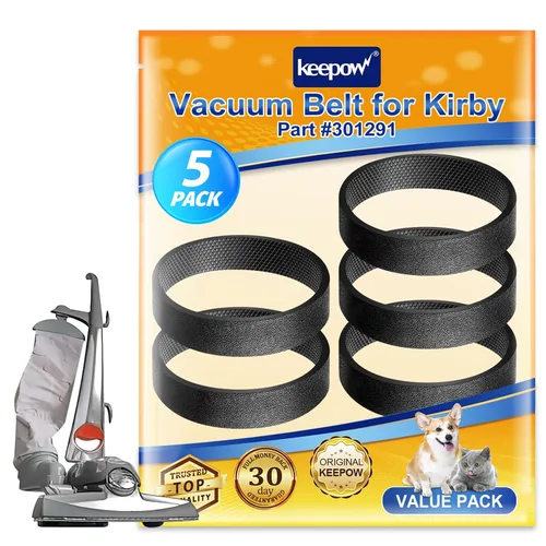 Vista 10 de KEEPOW Correa de repuesto para aspiradora Kirby Sentria, parte 301291 para Kirby Avalir 2, G3 G4 G5 G6 G7 (paquete de 2) Parte 301291 para Kirby