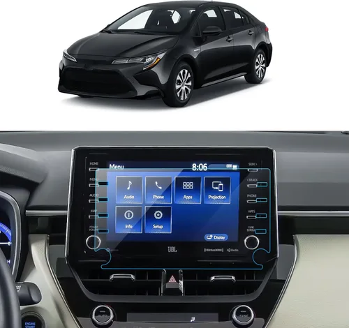 Vista 27 de Protector de Pantalla de Coche para 2015 2016 2017 2018 2019 Cadillac CTS Accesorios Navegación Pantalla Táctil Protector de Película de Vidrio