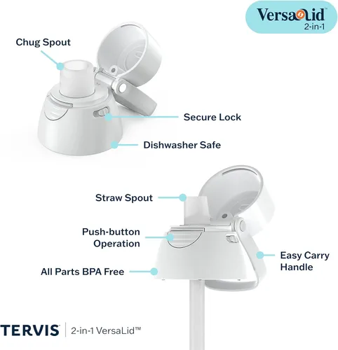 Vista 4 de Tervis Venture Lite Medical - Vaso aislado de doble pared fabricado en Estados Unidos con aislamiento de doble pared mantiene las bebidas frías