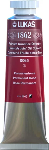 Vista 79 de Lukas 1862 Pintura al Óleo para Artistas Profesionales - Colores Tierra Amarillentos, 37 mL - Juego de 4 - Destacada Resistencia a la Luz, Sin