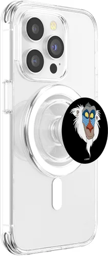 Vista 3 de Disney The Lion King Rafiki Retrato PopSockets MagSafe PopGrip para iPhone