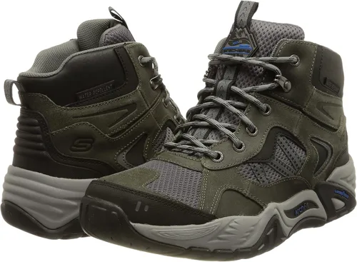 Vista 7 de Skechers Botas Chukka de senderismo para hombre, Desierto