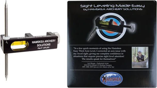 Vista 7 de HAMSKEA Archery Solutions Easy Third Axis Target Caza Nivel de vista y kit combinado de DVD instructivo (opcional)