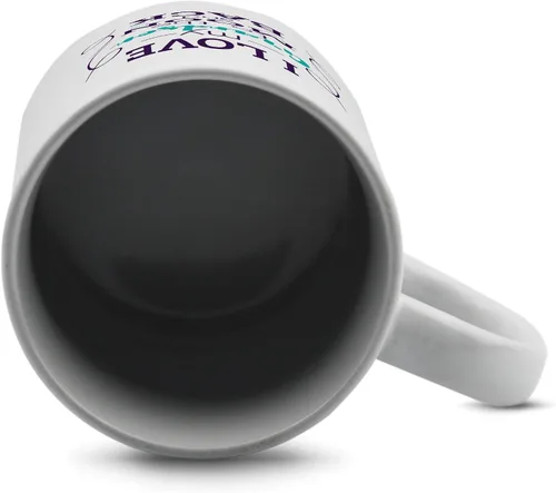 Vista 3 de Taza de nieto de 11 oz. taza de cerámica blanca. Regalos para nieto.
