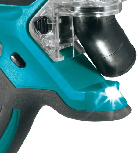 Vista 4 de Makita XDS01Z 18V LXT sierra cortadora inalámbrica, de ion-litio, solo como herramienta