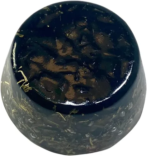 Vista 23 de Generador de orgón Buster de un solo cristal de ojo de tigre Acumulador de energía ¡Herramienta de regalo perfecta! ¡Orgonita muchos ingredientes