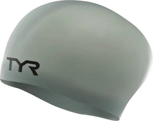 Vista 16 de Gorro de natación TYR, de silicona, ideal para pelo largo, no se arruga