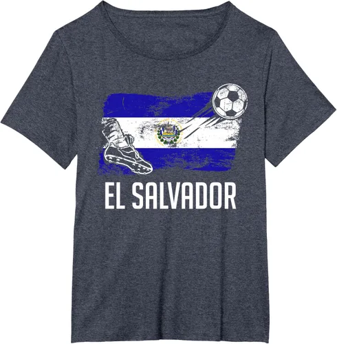 Vista 46 de Camiseta salvadoreña con bandera de fútbol salvadoreño