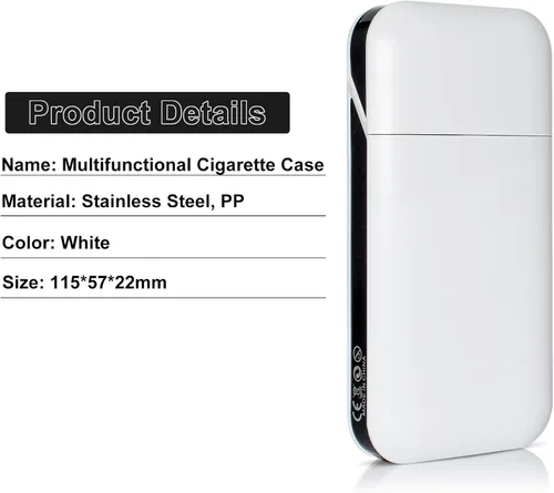 Vista 7 de Almacenamiento de papel extra grande del Pre-Rollo, caja blanca simple, capacidad grande del 110MM