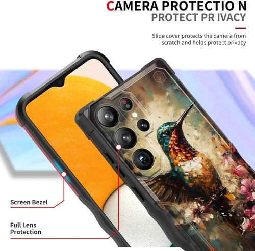 Vista 940 de Funda para Galaxy A14 5G, [Doble Capa][Protección contra Caídas de Grado Militar de 10 Pies] [Antideslizante] Funda Resistente a Prueba de Golpes