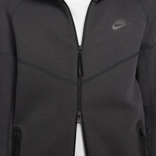 Vista 5 de Nike Sportswear Tech Windrunner - Sudadera con capucha para hombre con cremallera completa (FB7921-060, antracitanegro), AntracitaNegro