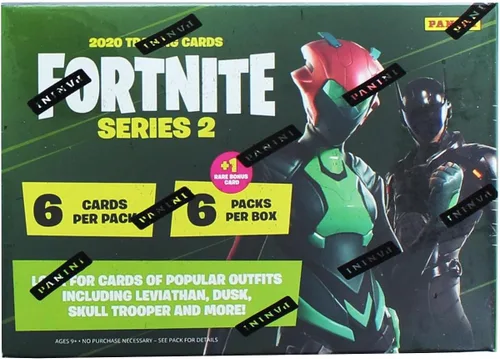Vista 3 de Caja de cartas coleccionables Fortnite Series 2 (Panini 2020)