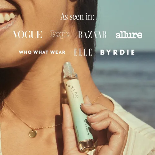 Vista 7 de Skylar - Perfume Isle Escape, Eau de Perfume, hipoalergénico y limpio, para mujeres y hombres, vegano y seguro, fresco, con notas de bergamota