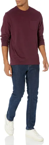 Vista 4 de Tienda Essentials Men's Regular-Fit Long-Sleeve T-Shirt