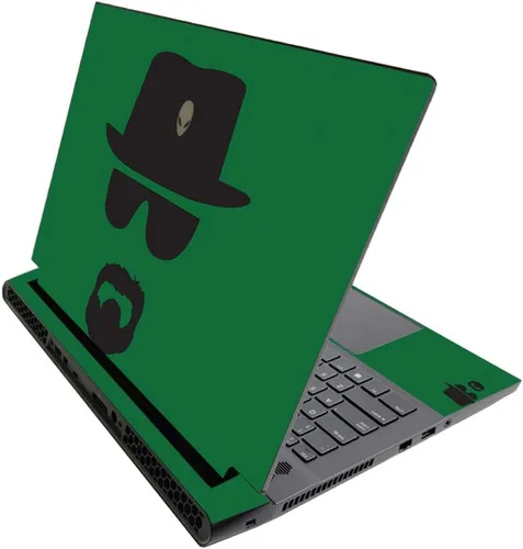 Vista 682 de MightySkins - Skin brillante con purpurina para Alienware M17 R3 (2020) y M17 R4 (2021) - Diversión de los años 90 Acabado duradero con purpurina
