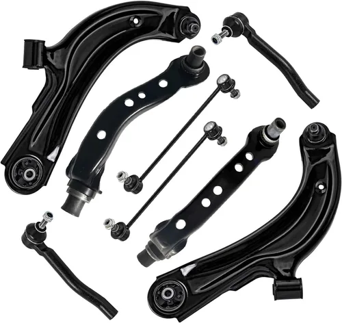 Vista 7 de Detroit Axle - Kit de brazos de control de extremo de 8 piezas para Toyota 2001-2003 Highlander 2002-2003 Camry Lexus ES300, 2 conjuntos de brazos