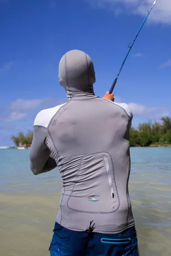 Vista 4 de O'Neill Camiseta de manga larga con capucha O'zone UPF 50+ para hombre