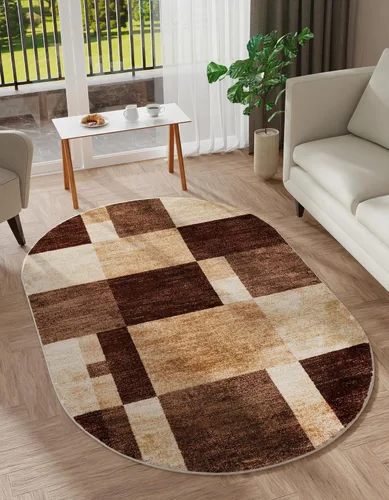 Vista 49 de Unique Loom - Alfombra de la colección Otoño Providence (rectangular de 2 x 3 pies 1 pulgada, azul grisáceo/marrón claro)