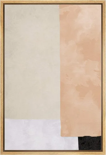 Vista 43 de IDEA4WALL Lienzo enmarcado para pared, acuarela pastel, cordillera, valle, ilustraciones abstractas, naturaleza, arte moderno, bohemio, decorativo