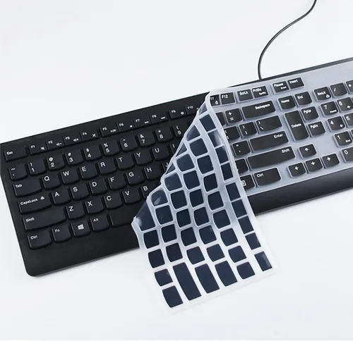 Vista 4 de Funda de teclado para teclado inalámbrico Lenovo 510 GX30N81775 4X30M39458 y KBRFBU71 EKB-536A SK-8823 ALO730S KU-1601 ALO510/520 US Silicone