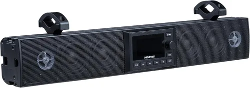 Vista 2 de Memphis MXSB24V3 Barra de sonido de 24 ″ con pantalla a todo color con entrada de video