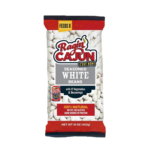 Vista 7 de Frijoles negros sazonados 16 oz Ragin Cajun (paquete de 1)