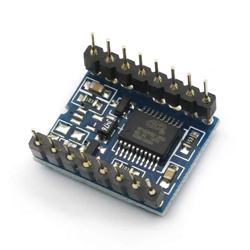 Vista 4 de HiLetgo WTV020-SD U Reproductor de audio de disco Módulo de sonido MP3 Módulo de voz con ranura para tarjeta SD UART 232 para Arduino