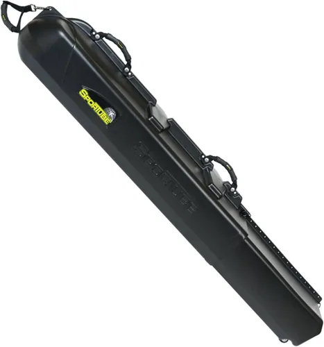 Vista 7 de Sportube Funda de esquí y snowboard Series 3 – Funda protectora de viaje para hasta 3 pares de esquís y equipo alpino, o 2 juegos de tablas