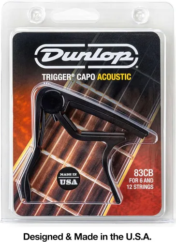 Vista 6 de Ceja de guitarra Jim Dunlop 83_52553 , Negro