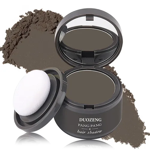 Vista 24 de Cubierta de raíz en polvo para cabello fino (7# castaño castaño) para mujeres y hombres