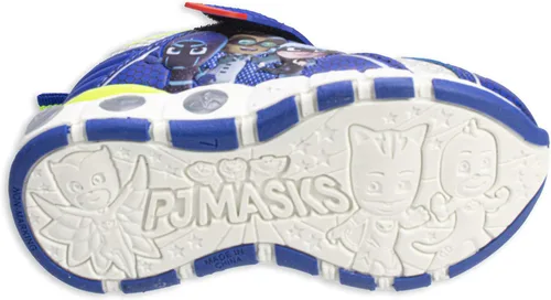 Vista 6 de PJ Masks Zapatos iluminados para niños pequeños zapatos deportivos con correa de gancho y bucle talla 5 a talla 10