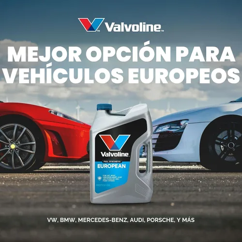 Vista 5 de Valvoline Aceite de motor sintético completo SAE 5W-40 para vehículos europeos de 5 cuartos de galón