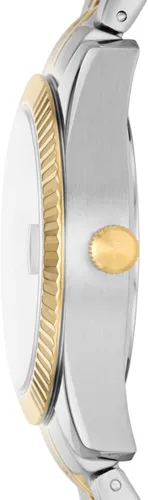 Vista 2 de Fossil Reloj de cuarzo de acero inoxidable Scarlette para mujer Oroplateadorosa talla única Scarlette ES5173 - Reloj de acero inoxidable con fecha