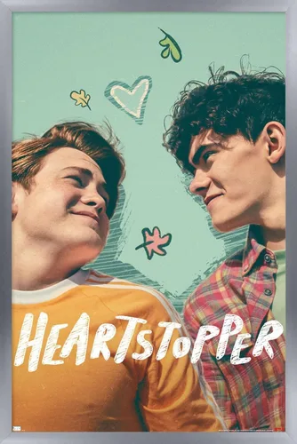 Vista 11 de Trends International Netflix Heartstopper: Temporada 1 - Póster de pared de una hoja Versión enmarcada Barnwood