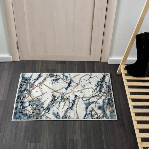 Vista 15 de LUXE WEAVERS Alfombra de Área Abstracta de Mármol Beige 2x3