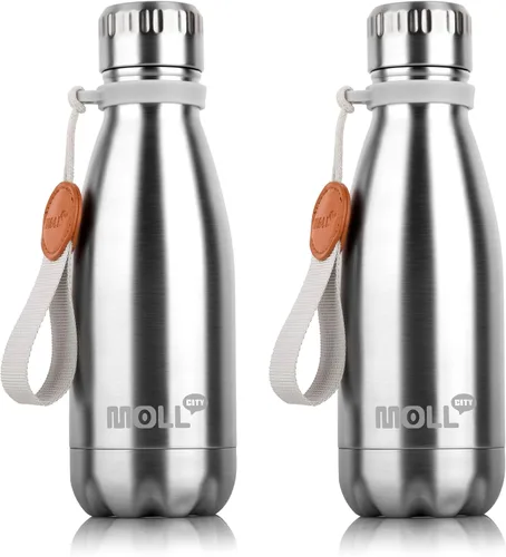 Vista 25 de Botella de Agua de 9 oz para Niños - Botella de Agua Pequeña de Acero Inoxidable para la Escuela con Aislamiento al Vacío de Metal a Prueba de Fugas